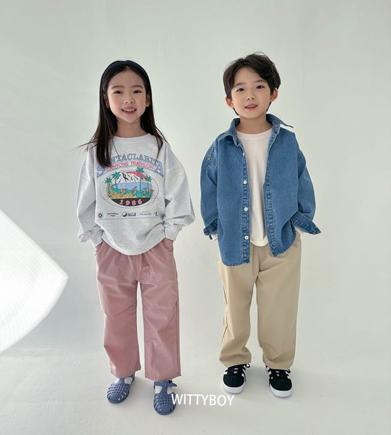 Witty Boy - Korean Children Fashion - #childrensboutique - 1986 Sweatshirt - 12