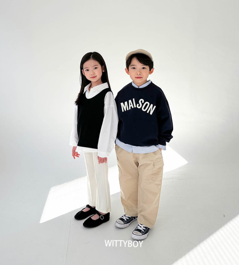 Witty Boy - Korean Children Fashion - #childrensboutique - Pure Shirt - 10