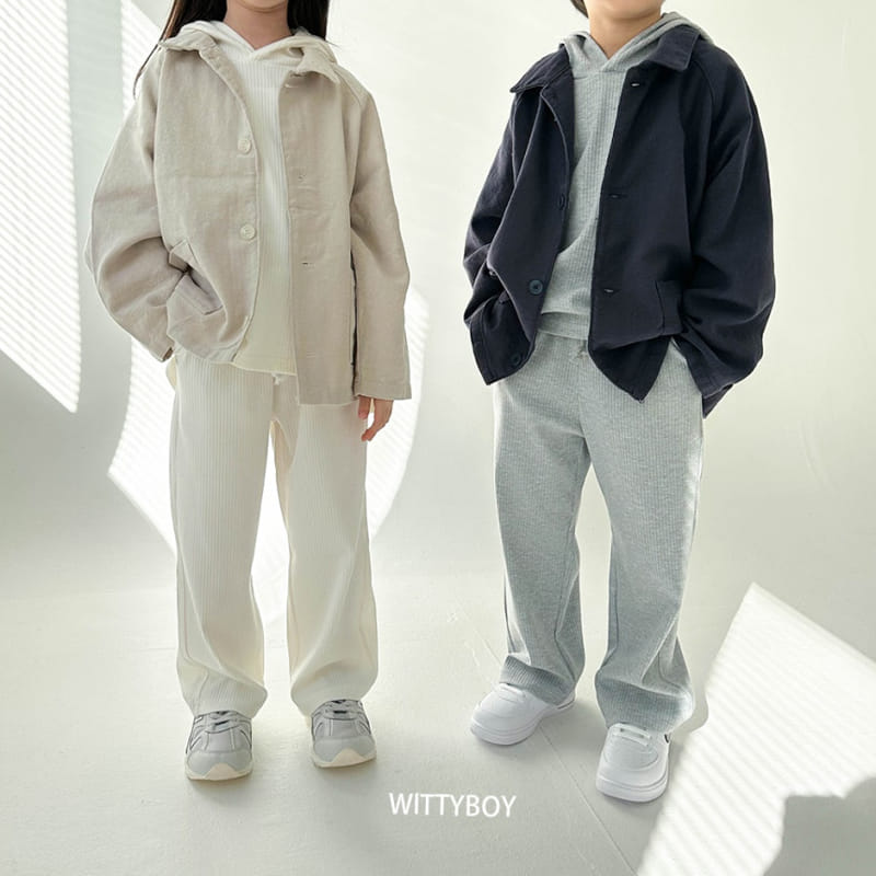 Witty Boy - Korean Children Fashion - #childrensboutique - Jerry Hoody - 5