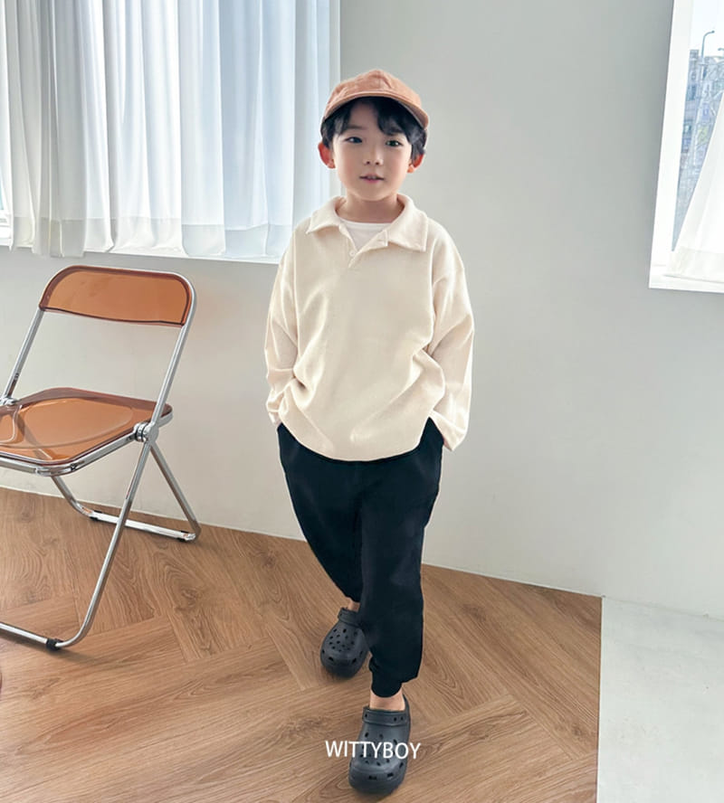 Witty Boy - Korean Children Fashion - #childofig - Croiffle Tee - 4