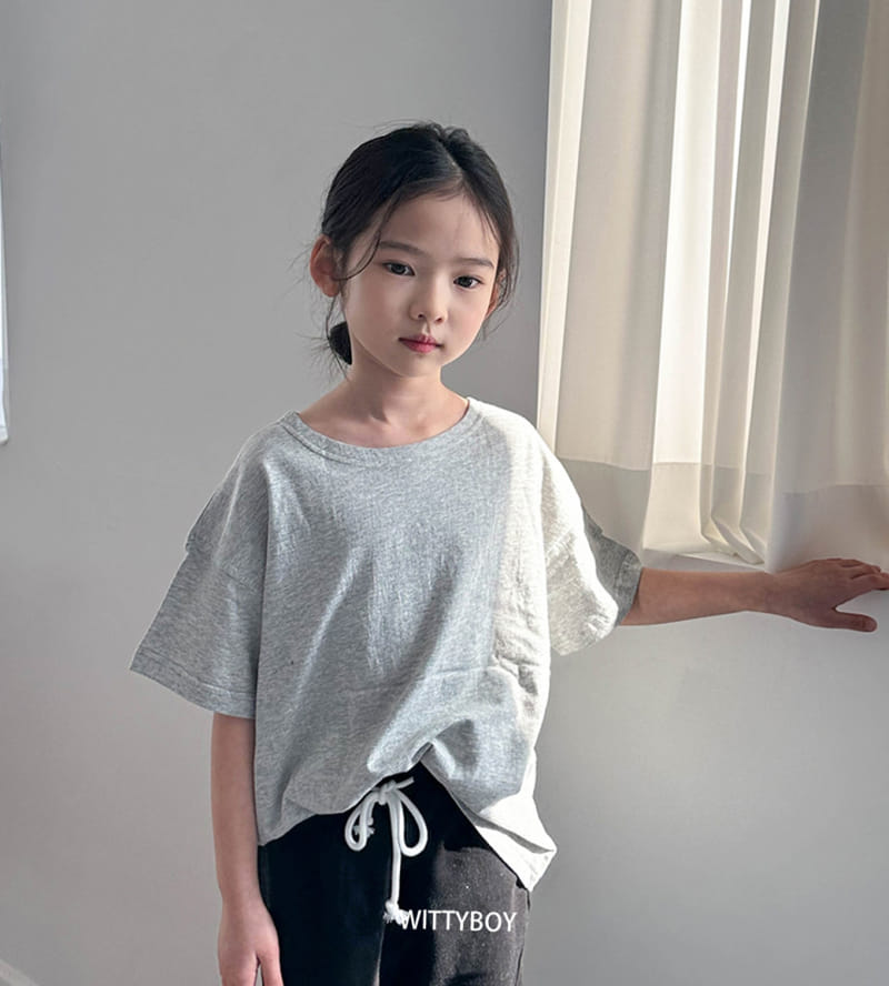 Witty Boy - Korean Children Fashion - #childrensboutique - Inner Short Sleeves Tee - 2