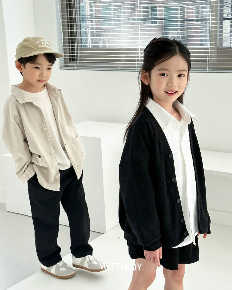 Witty Boy - Korean Children Fashion - #childrensboutique - Lilly Currot Pants - 12
