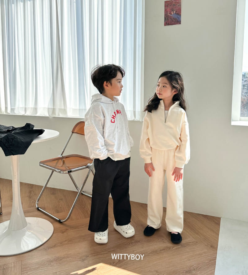 Witty Boy - Korean Children Fashion - #childrensboutique - Champion Hoody - 5