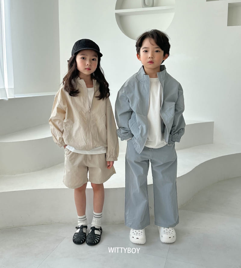 Witty Boy - Korean Children Fashion - #childrensboutique - Jade PAnts - 4