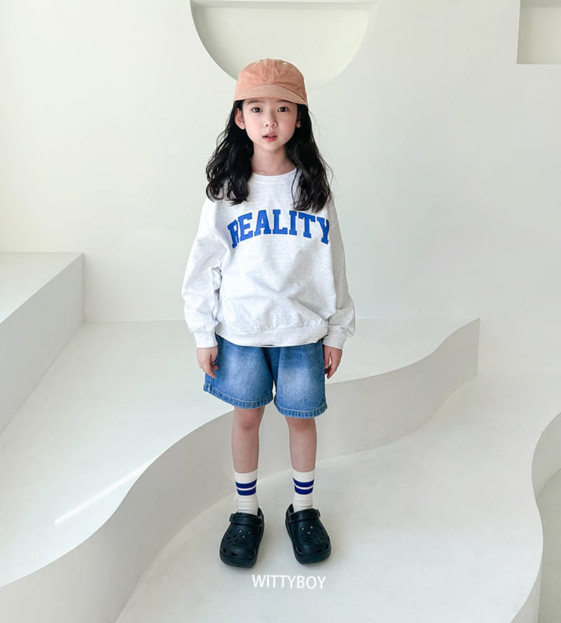 Witty Boy - Korean Children Fashion - #designkidswear - Reality Sweatshirt - 2