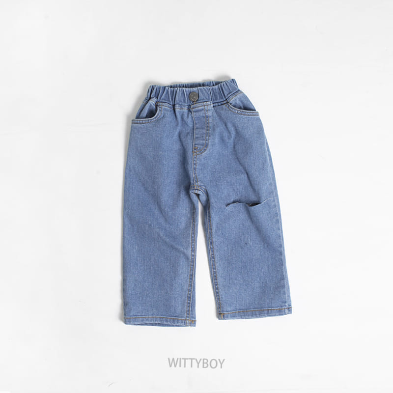 Witty Boy - Korean Children Fashion - #designkidswear - Easy Cut Jeans - 12