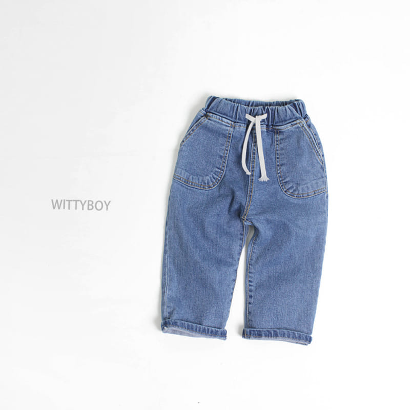 Witty Boy - Korean Children Fashion - #designkidswear - Bonbon Jeans - 10