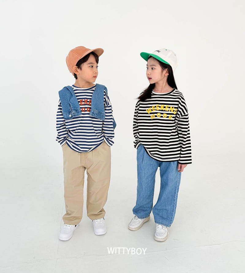 Witty Boy - Korean Children Fashion - #designkidswear - Soft Jeans - 2