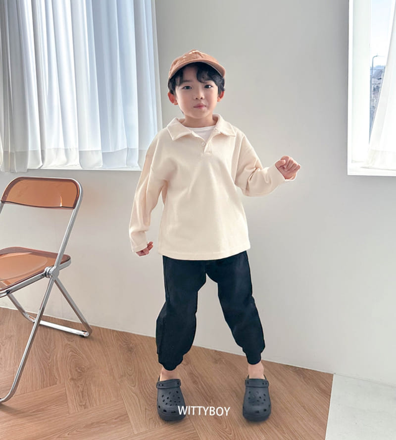 Witty Boy - Korean Children Fashion - #designkidswear - Croiffle Tee - 5