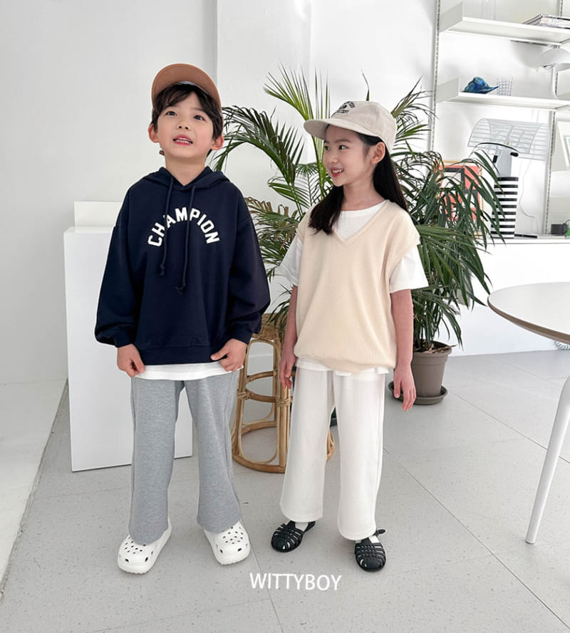 Witty Boy - Korean Children Fashion - #discoveringself - Andy Vest - 11