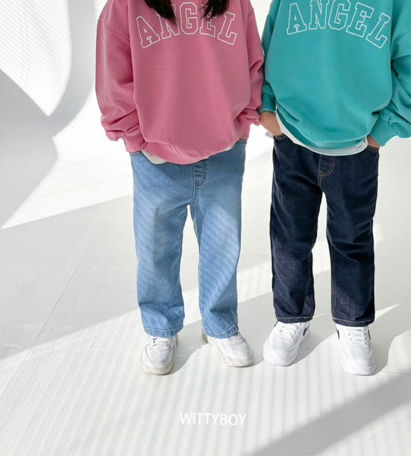 Witty Boy - Korean Children Fashion - #designkidswear - Oh Mu Jeans - 4