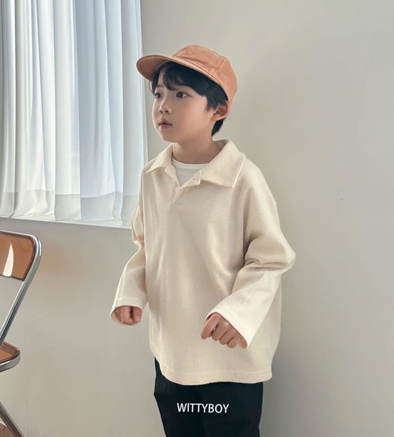 Witty Boy - Korean Children Fashion - #discoveringself - Croiffle Tee - 6