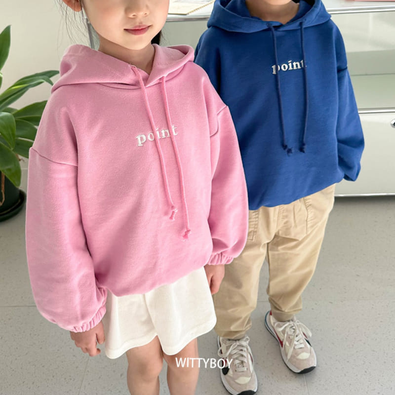Witty Boy - Korean Children Fashion - #fashionkids - Point Hoody