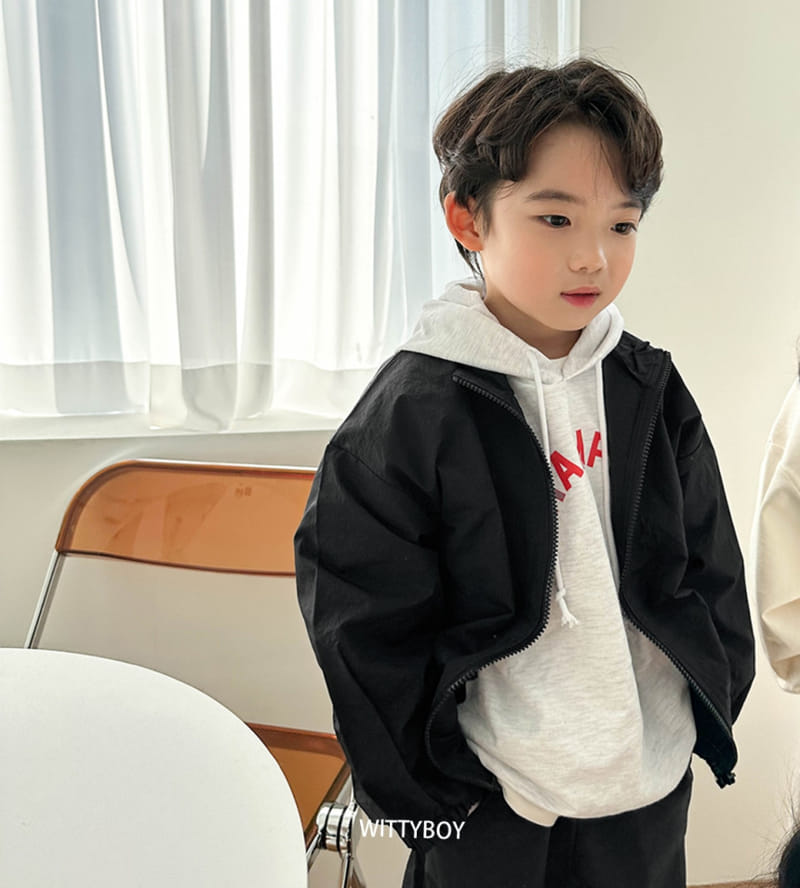 Witty Boy - Korean Children Fashion - #fashionkids - Champion Hoody - 8