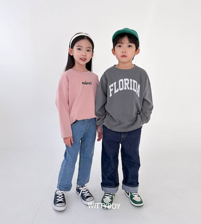 Witty Boy - Korean Children Fashion - #kidsshorts - Florida Tee - 9