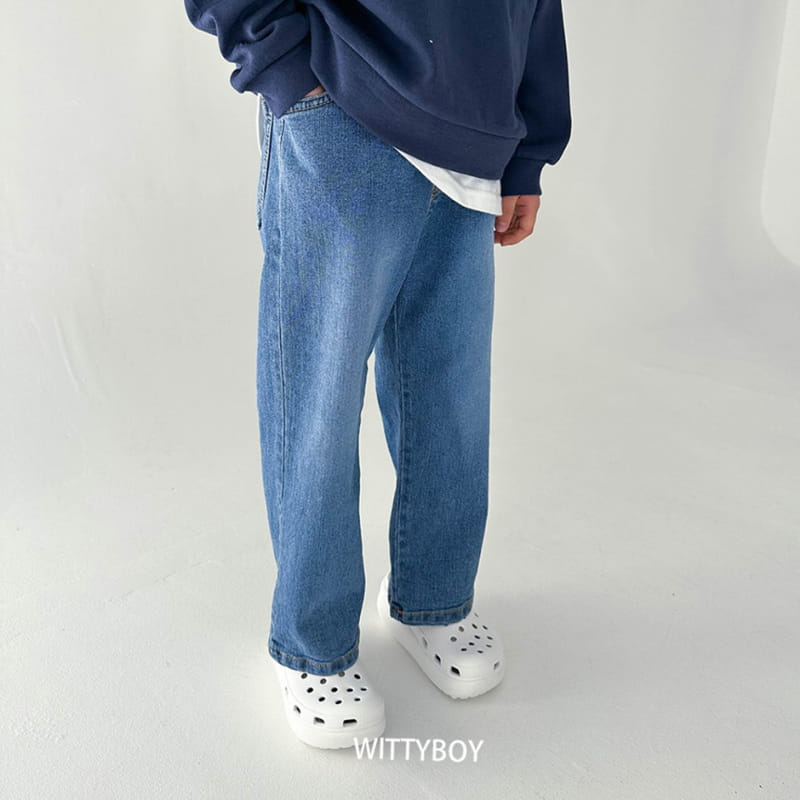 Witty Boy - Korean Children Fashion - #kidsshorts - Oh Mu Jeans - 6