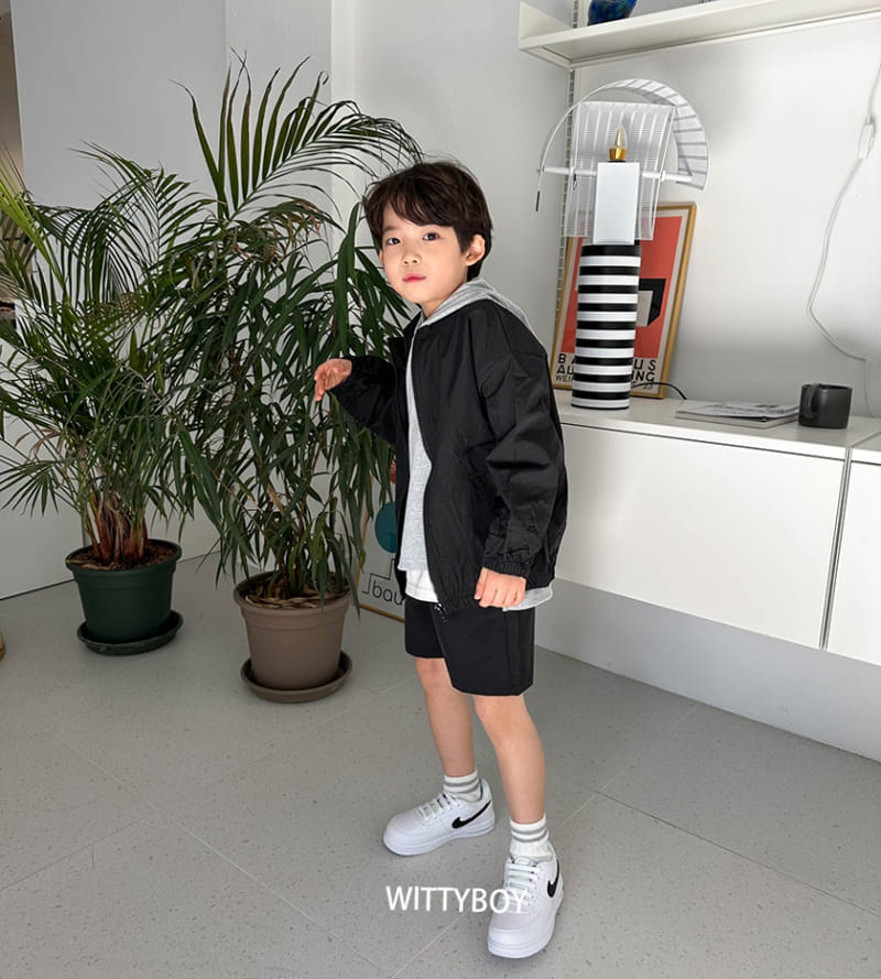 Witty Boy - Korean Children Fashion - #kidsshorts - Jerry Hoody - 9