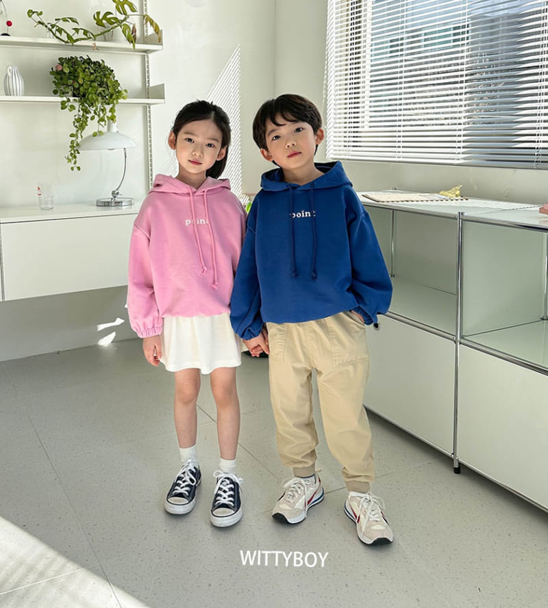 Witty Boy - Korean Children Fashion - #kidsstore - Point Hoody - 3