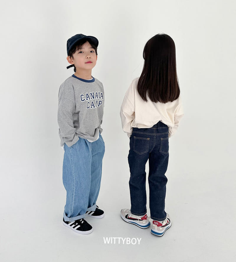 Witty Boy - Korean Children Fashion - #kidsstore - Shellbige Jeans - 11