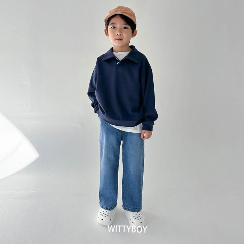Witty Boy - Korean Children Fashion - #kidsstore - Oh Mu Jeans - 7