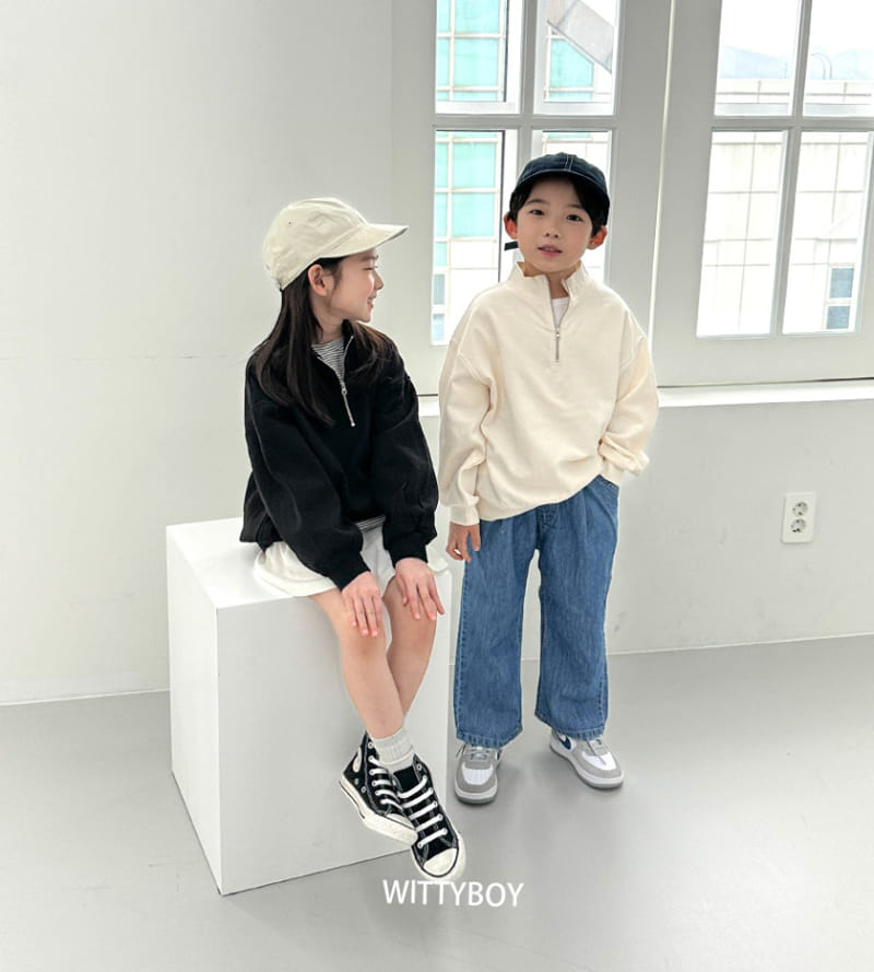 Witty Boy - Korean Children Fashion - #kidsstore - Soft Jeans - 6