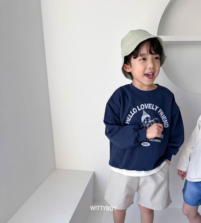 Witty Boy - Korean Children Fashion - #kidzfashiontrend - Bubble Sweatshirt - 7