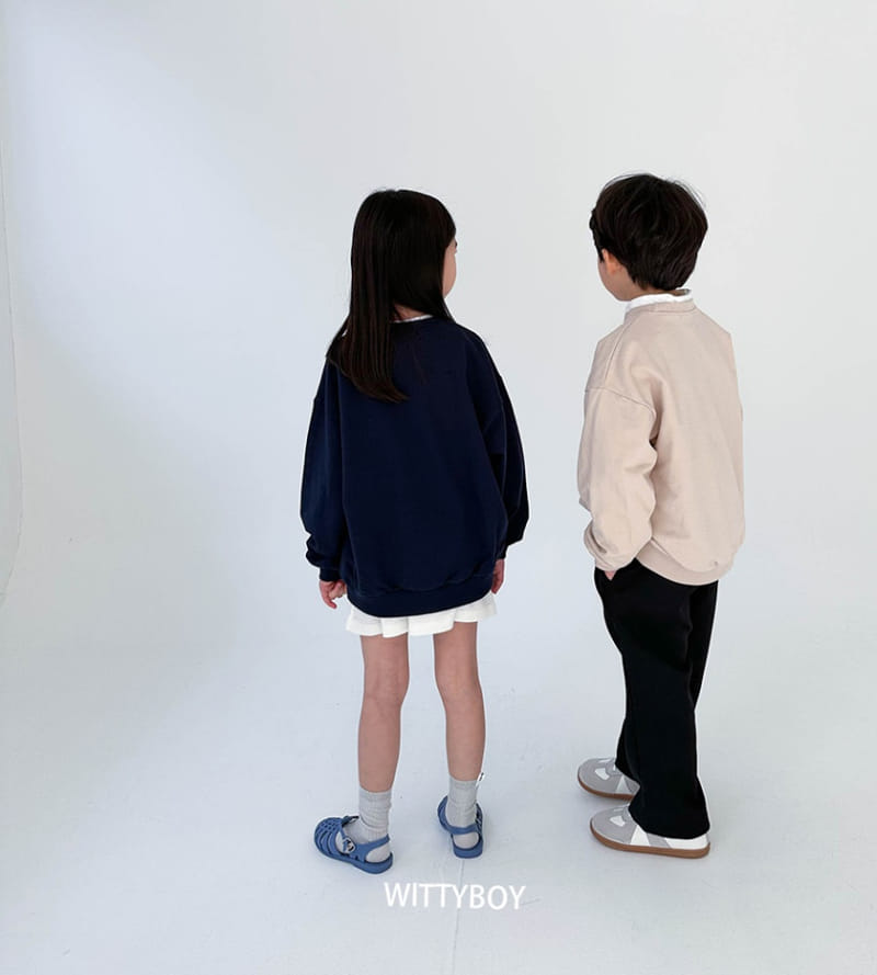 Witty Boy - Korean Children Fashion - #kidsstore - Masion Sweatshirt - 4