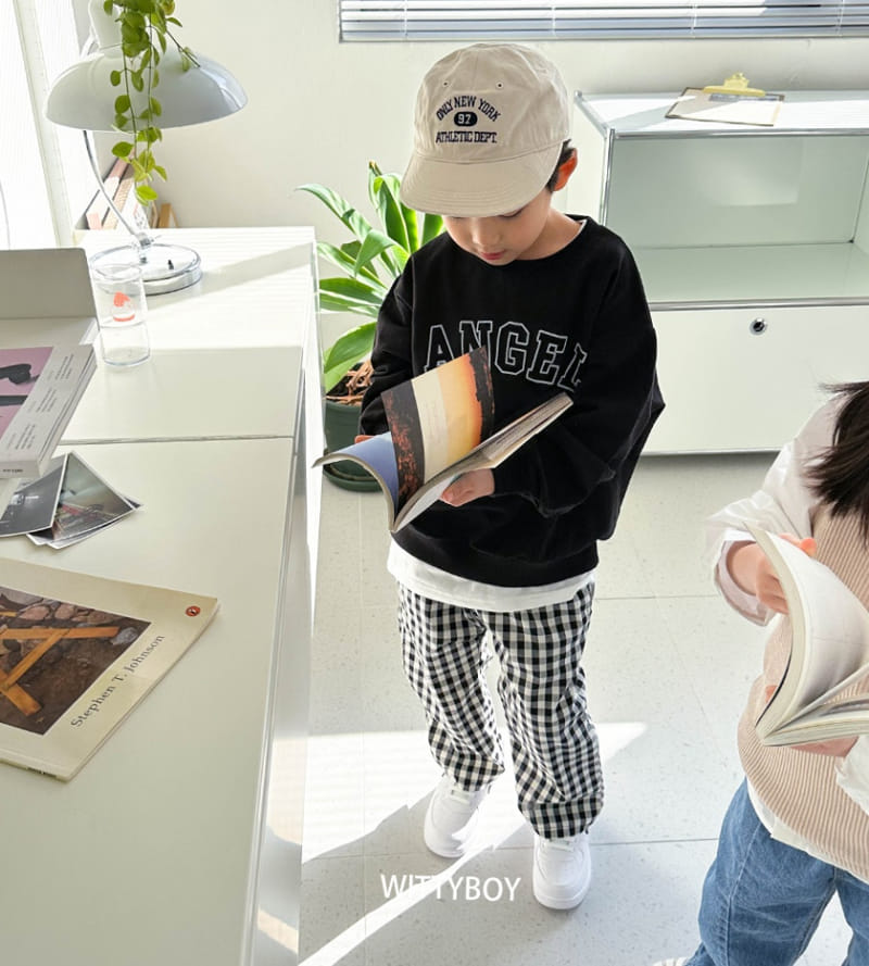 Witty Boy - Korean Children Fashion - #kidzfashiontrend - Momo Check Pants - 6