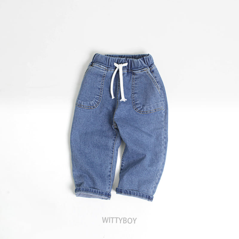 Witty Boy - Korean Children Fashion - #kidzfashiontrend - Bonbon Jeans
