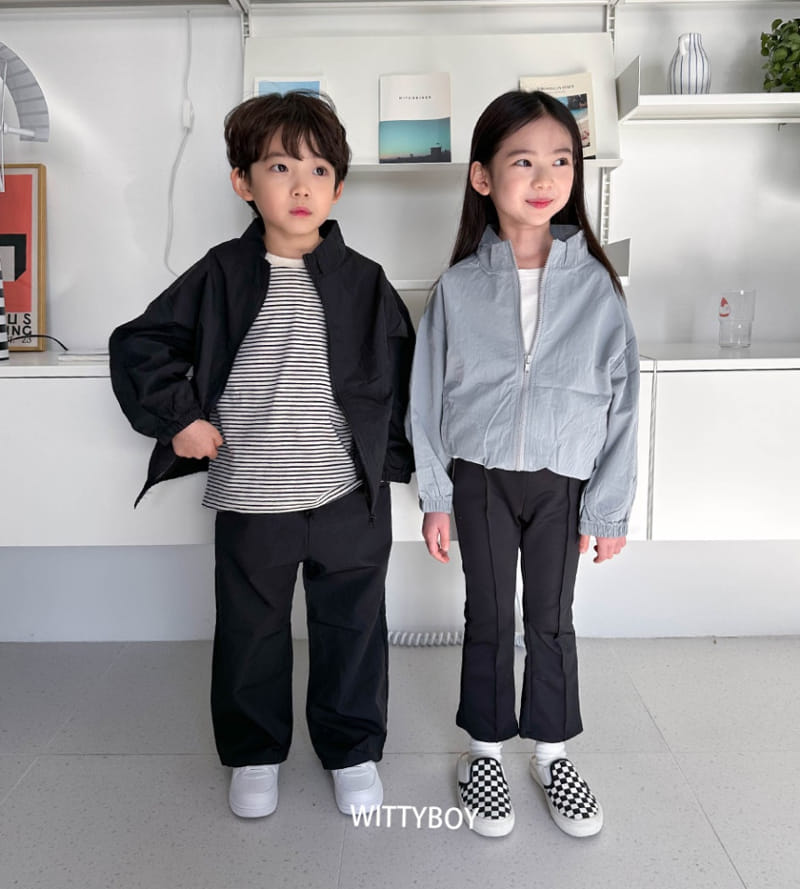 Witty Boy - Korean Children Fashion - #littlefashionista - Jade PAnts - 11