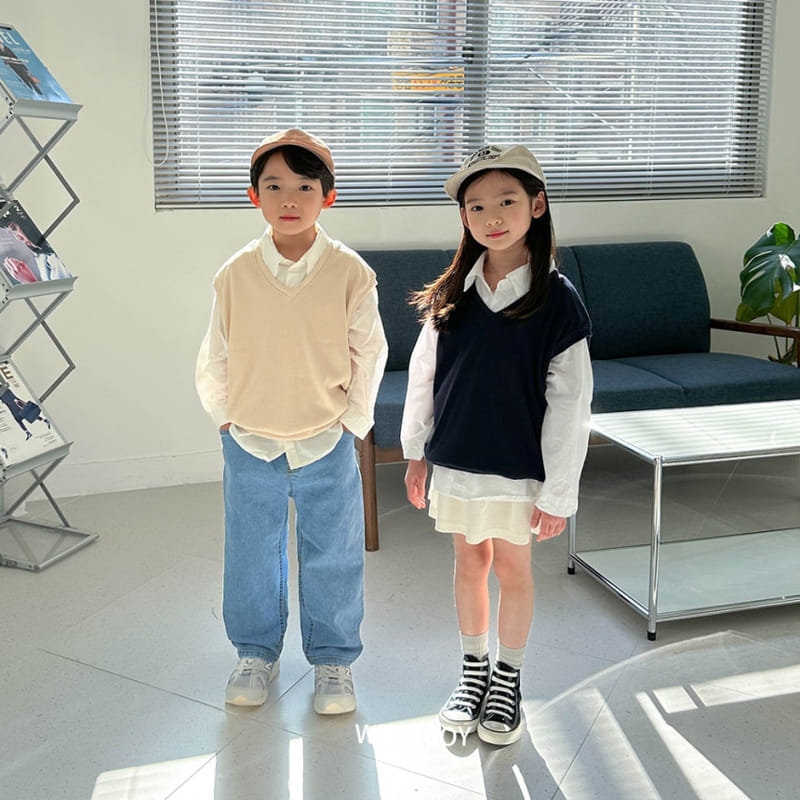 Witty Boy - Korean Children Fashion - #littlefashionista - Andy Vest