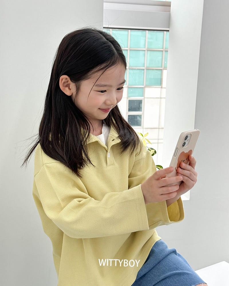 Witty Boy - Korean Children Fashion - #littlefashionista - Croiffle Tee - 12