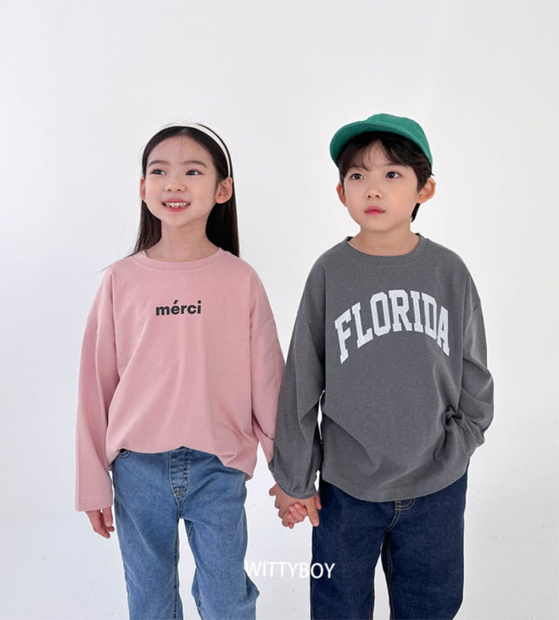 Witty Boy - Korean Children Fashion - #littlefashionista - Merci Tee - 7