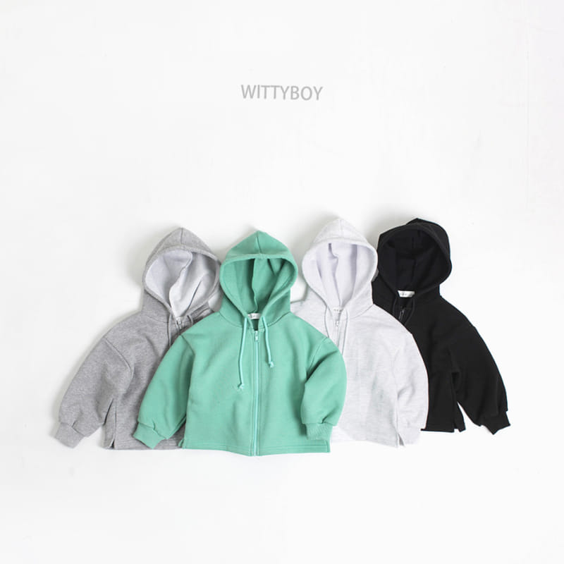 Witty Boy - Korean Children Fashion - #littlefashionista - Tutu Hoody Zip-up