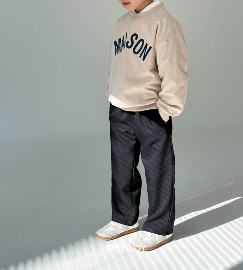 Witty Boy - Korean Children Fashion - #magicofchildhood - Masion Sweatshirt - 7