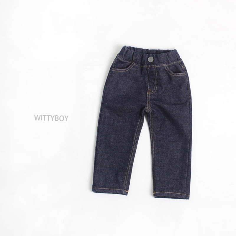 Witty Boy - Korean Children Fashion - #magicofchildhood - Shellbige Jeans