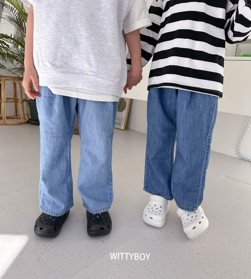 Witty Boy - Korean Children Fashion - #magicofchildhood - Soft Jeans - 10