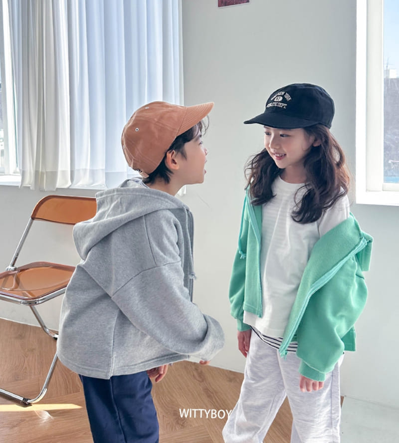 Witty Boy - Korean Children Fashion - #magicofchildhood - Tutu Hoody Zip-up - 2