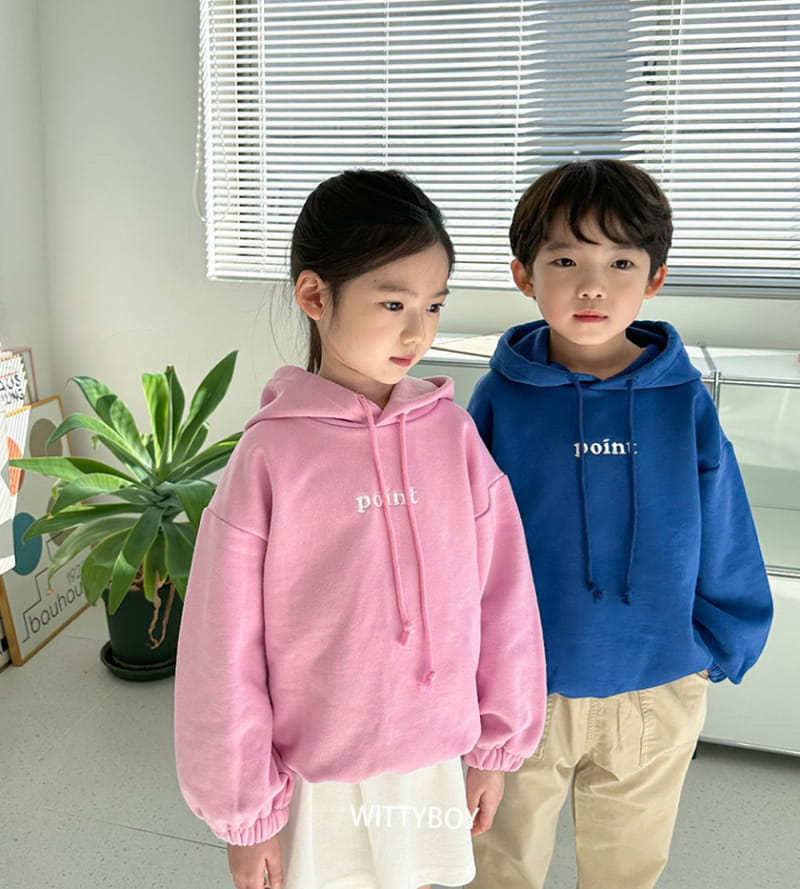 Witty Boy - Korean Children Fashion - #minifashionista - Point Hoody - 8
