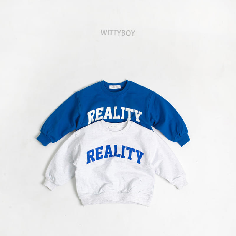 Witty Boy - Korean Children Fashion - #minifashionista - Reality Sweatshirt - 11