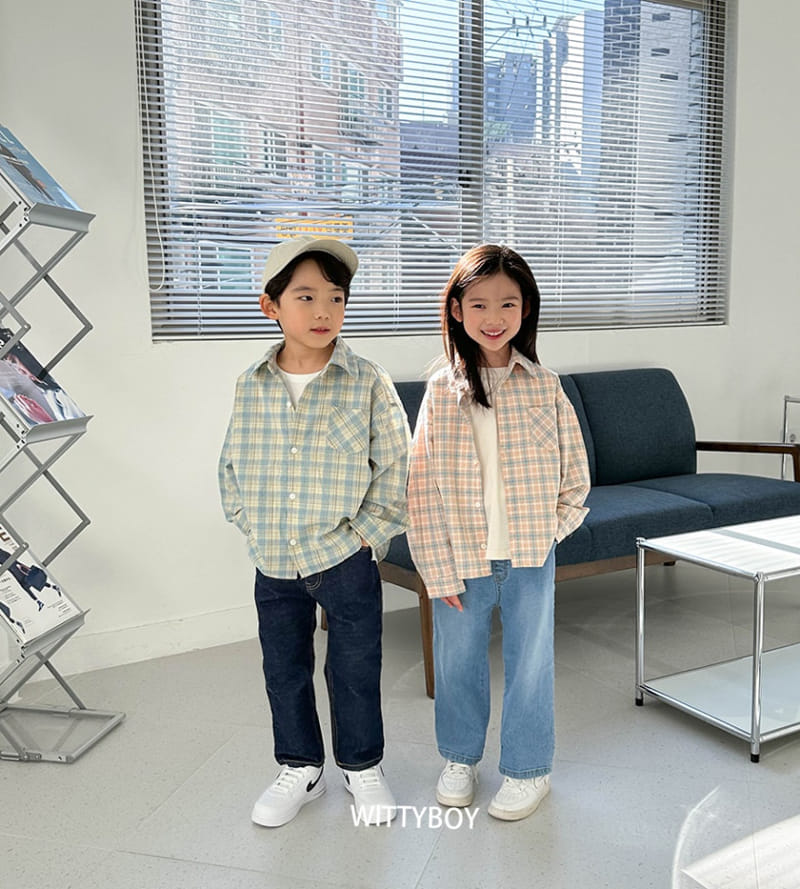 Witty Boy - Korean Children Fashion - #minifashionista - Shellbige Jeans - 2