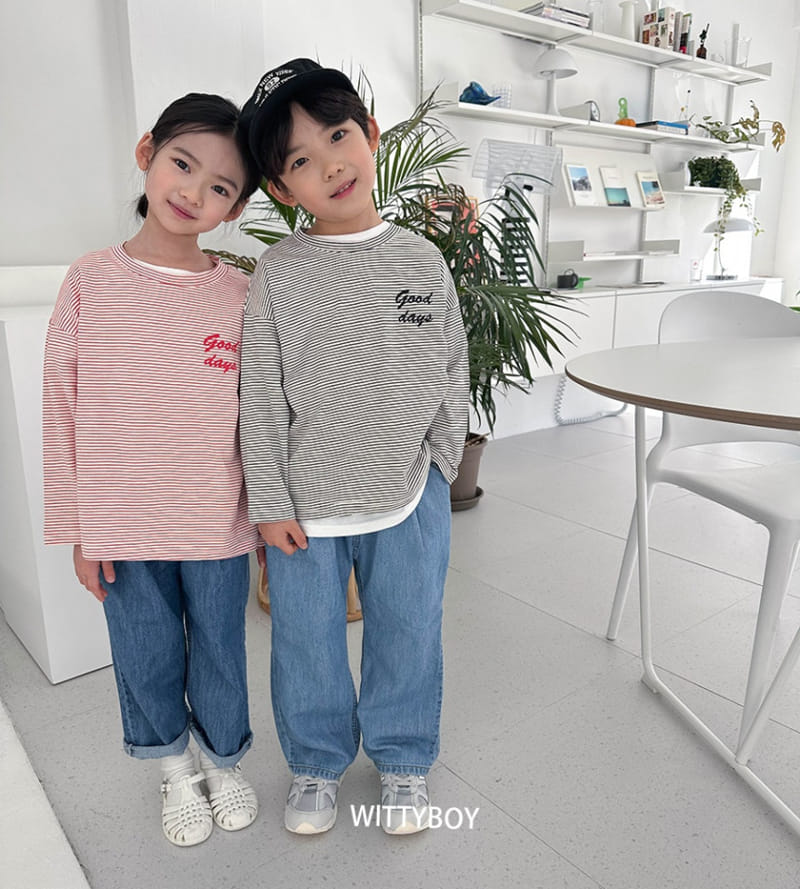 Witty Boy - Korean Children Fashion - #minifashionista - Soft Jeans - 11