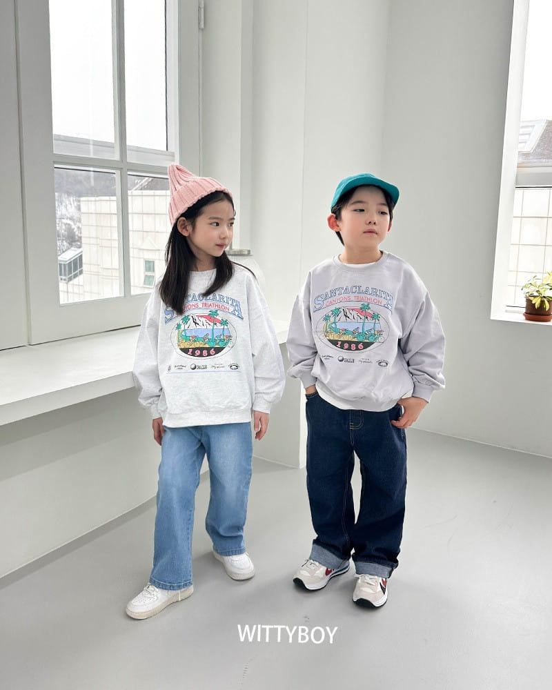 Witty Boy - Korean Children Fashion - #minifashionista - 1986 Sweatshirt - 6