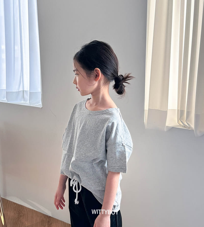 Witty Boy - Korean Children Fashion - #minifashionista - Inner Short Sleeves Tee - 12