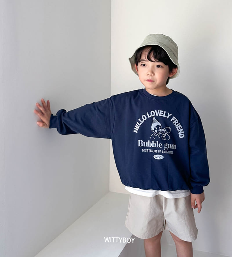 Witty Boy - Korean Children Fashion - #prettylittlegirls - Bubble Sweatshirt - 12