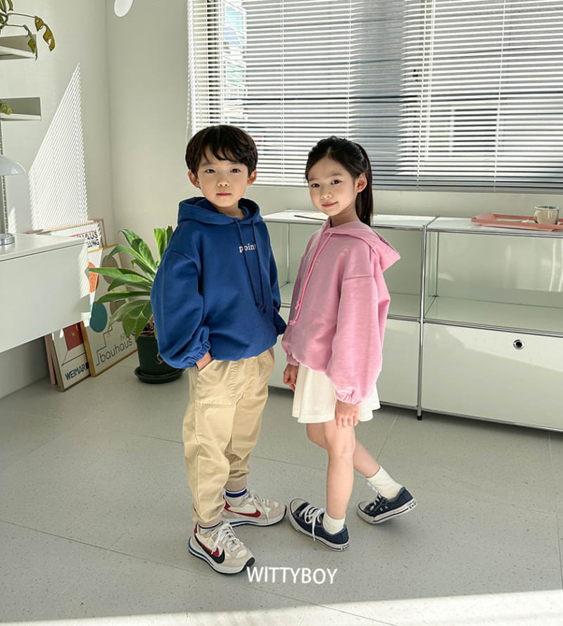 Witty Boy - Korean Children Fashion - #prettylittlegirls - Point Hoody - 9
