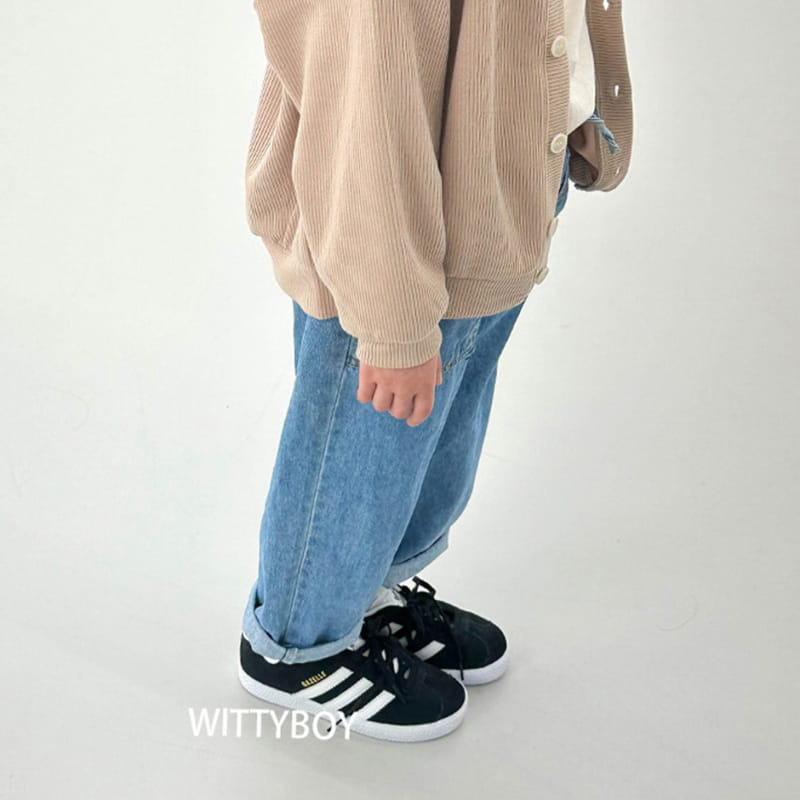 Witty Boy - Korean Children Fashion - #prettylittlegirls - Barnie Jeans - 5