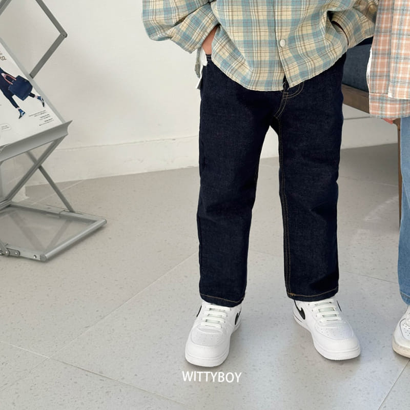 Witty Boy - Korean Children Fashion - #prettylittlegirls - Shellbige Jeans - 3