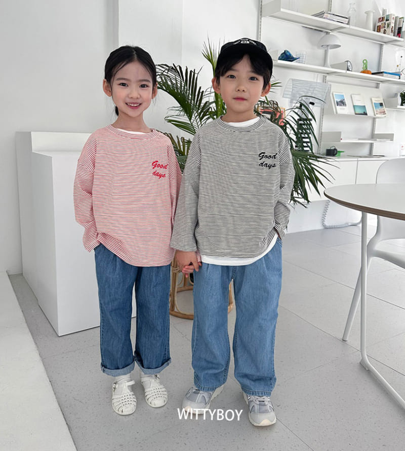 Witty Boy - Korean Children Fashion - #prettylittlegirls - Soft Jeans - 12