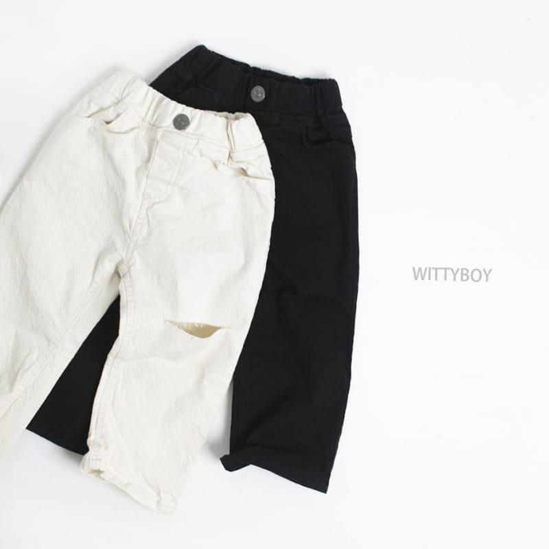 Witty Boy - Korean Children Fashion - #prettylittlegirls - Easy Cut Pants